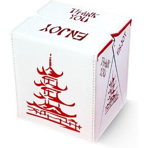 Slevechief ® China للذهاب! مربع سطح بطاقة التداول | جلد نباتي وتصميم هولو | MTG Commander Deck Box ولجميع ألعاب بطاقات التداول الأخرى | يناسب 100 بطاقات مزدوجة الأكمام - لعشاق TCG in Kuwait