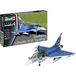Revell 03843 Eurofighter Luftwaffe 2020 Quadriga 1:72 Scale Model Kit