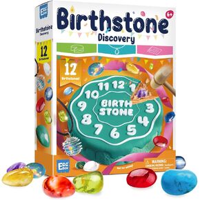 مجموعة Gamerside Gemstone Dig Kit ، حفر 12 من الحجر المولد الأصلي ، الصخور والمعادن ، مجموعة حفر الكعكة الأحجار الكريمة للأطفال الذين تتراوح أعمارهم