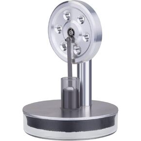 Low Temperature Stirling Engine, Metal Motor Steam Heat Desktop Display Model Set