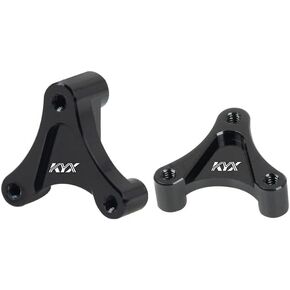 KYX Racing Aluminum Rear Shock Towers Suspension Bracket Shock Absorber Bracket for 1/24 RC Crawler Car Axial SCX24 AX100005 JT