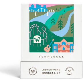 Tennessee Adventure Bucket List: 50 Scratch-Off Cards for Outdoor Activities, Tourist Attractions, and Road Trips - Perfect Travel Gift and Guide for Exploring