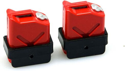 MOHERO 1/10 RC Scale ABS Fuel Tank for 1/10 Axial Wraith SCX10 EXO AX10 Truck Accessory Pack of 2 in Saudi Arabia