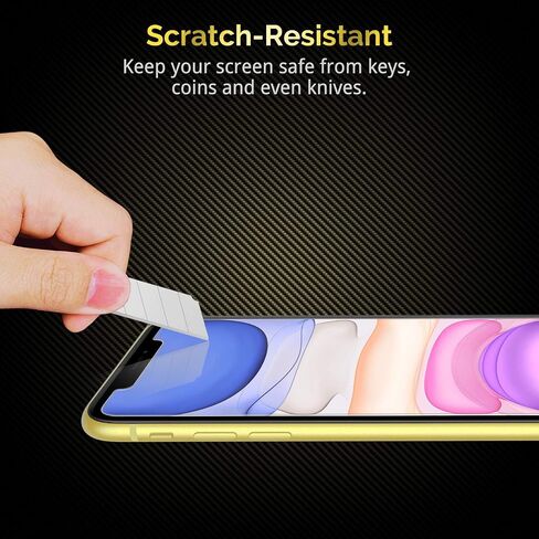 واقي الشاشة غير القابل للكسر لـ iPhone 14/ iPhone13/ 13 Pro ، الزجاج المقسّر الشرير [99.99 ٪ HD Clear] [9H صلابة] [إطار تثبيت سهل] لـ iPhone 6.1 " - 2 Pack in Kuwait