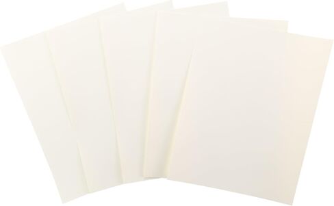Cardstock 12 x 12 Paper Pack - 65lb Smooth Card Stock for Crafts, Cardmaking, Art Projects - 50 Square Scrapbook Sheets, 5 Assorted Colors - Double Sided with Solid Core, Primary in Kuwait