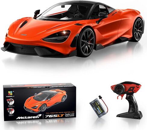 سيارة التحكم عن بُعد Miebely ، سيارات McLaren RC مرخصة رسميًا 1/12 مقياس 7.4v 900mAh لعبة مع سيارة مضيعة للسيارة بسرعة 12 كم/ساعة للبالغين الأطفال الأولاد الذين تتراوح أعمارهم بين 6 و 12 عامًا. in Kuwait