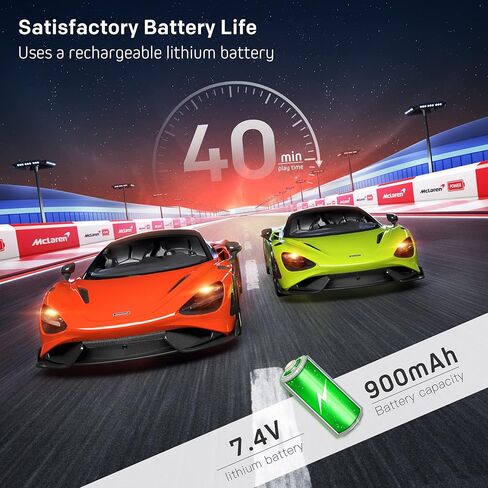سيارة التحكم عن بُعد Miebely ، سيارات McLaren RC مرخصة رسميًا 1/12 مقياس 7.4v 900mAh لعبة مع سيارة مضيعة للسيارة بسرعة 12 كم/ساعة للبالغين الأطفال الأولاد الذين تتراوح أعمارهم بين 6 و 12 عامًا. in Kuwait