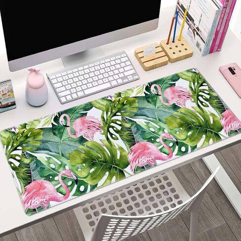 Marble Desk Pad White Gold Large Mouse Pad Gaming Mousepad Extended XL Keyboard Pad 31.5 x 11.8 in Laptop Computer Mouse Keyboard Mat for Office Desk Decor in Saudi Arabia