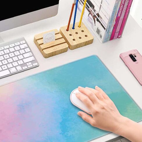 Marble Desk Pad White Gold Large Mouse Pad Gaming Mousepad Extended XL Keyboard Pad 31.5 x 11.8 in Laptop Computer Mouse Keyboard Mat for Office Desk Decor in Saudi Arabia