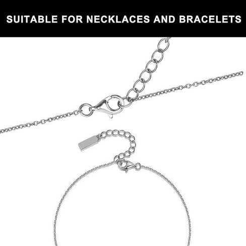 300 PCS Classster Clasps ومجموعة حلقات القفزة المفتوحة ، مشابك مجوهرات جراد البحر مخلب لمجوهرات صنع النتائج والأساور تخزين المواد عيد الميلاد (الذهب ، الفضة) in Kuwait