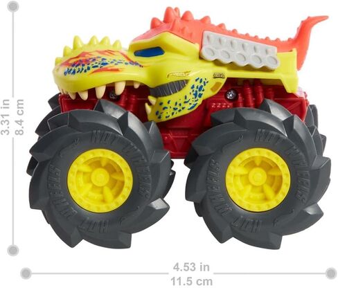 العجلات الساخنة وحش الشاحنات 1:43 Twisted Tredz Mega Wrex in Saudi Arabia
