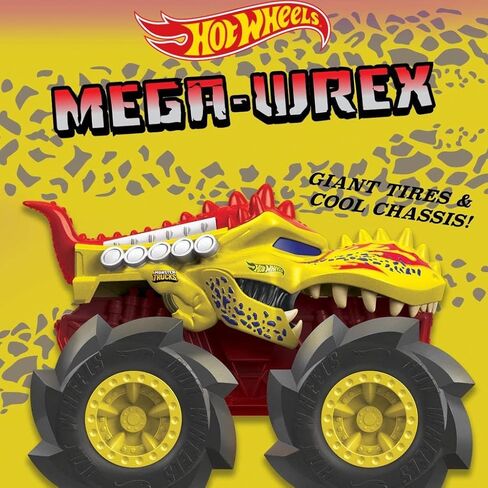 العجلات الساخنة وحش الشاحنات 1:43 Twisted Tredz Mega Wrex in Saudi Arabia