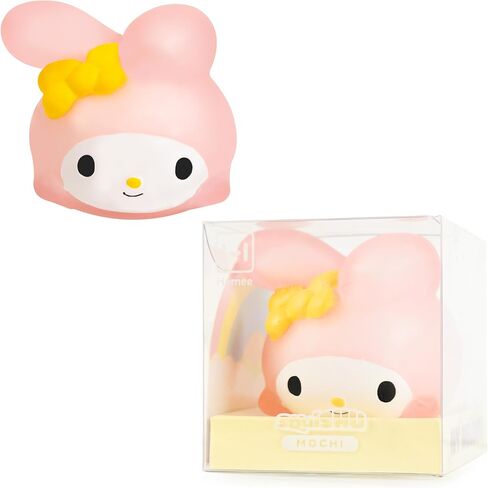 Hamee SquiSHU Sanrio Hello Kitty and Friends Squishy Toy - [Pull Stretchy Dough Fidget Sensory Toy] [Soft Squeeze Ball] Relaxing Fun Gift for Kids, Adults - My Melody in Saudi Arabia