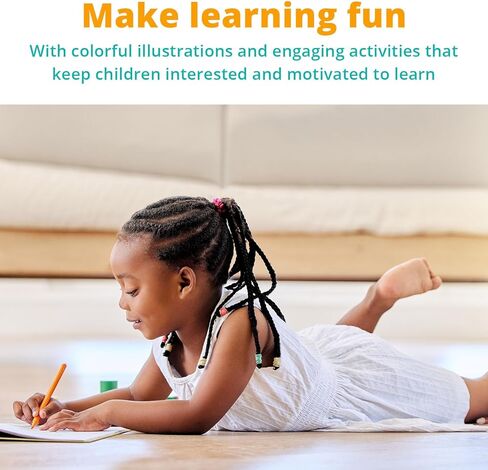 Channie's Multi-Sensory Learning Workbook for Pre-K to 1st Grade, Improve Handwriting Skills, Letter & Word Recognition with Tracing, Labeling, Reading & Coloring Activities in Kuwait