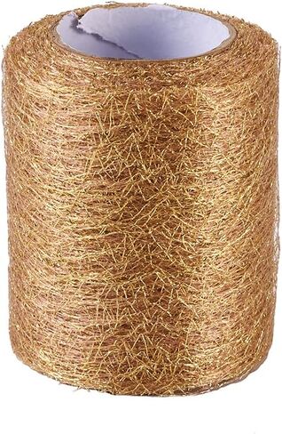 Cheriswelry 20Yards 3Inch Wide Spider Web Lace Net Black Deco Mesh Ribbon Roll Hollow Tulle Fabric Web Ribbon for DIY Gift Flower Packaging Skirt Making Home Decor Crafts in Kuwait