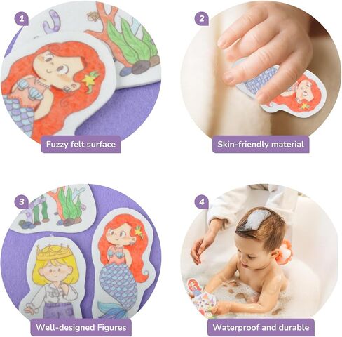 مجموعة قصة Chefan Love/Flannel من 4 ، و Precut Felt Mosts للأطفال الصغار في مرحلة ما قبل المدرسة ، وثلاثة خنازير صغيرة | Goldilocks وثلاثة دب in Kuwait