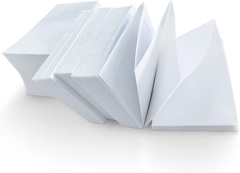 4 "× 6" تسميات Fanfold تسميات حرارية مباشرة ، ملصقات حزمة الشحن مع خط مثقوب للطابعات الحرارية (500 ملصقات/مكدس ، 1 مكدس) in Kuwait