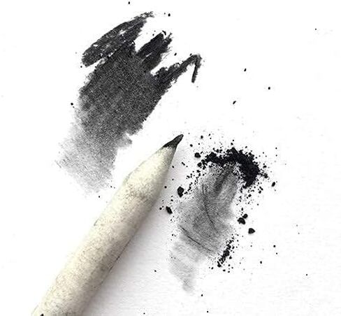 Artist Black Charcoal Powder for sketching/Drawing (Charcoal Powder Per Pack 30 grams) Pack of 1 in Saudi Arabia