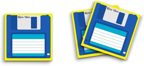 Butler in the Home Sticky Notes 3 Pack 3 "x3" 50 ورقة عدد الصفائح لكل وسادة ، ملاحظات رجعية قرص مرنة القرص ، لطيف مذكرة مضحكة منصات القرطاسية مخطط in Kuwait