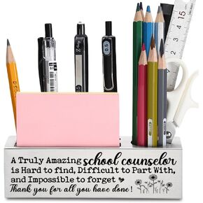 FOKCBOCM Thank You Appreciation gifts for Coworkers, Cute Sarcastic Office Gifts for Women Work Friends Coworkers Birthday, Funny office Cubicle Decor, Work Forecast Office Desk Pencil Holders-DS19