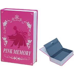 Diversion Book Safe with Key Lock - Hidden Storage Box for Valuables, Cash, Jewelry - Discreet Home Security (Butterfly - Key Lock)