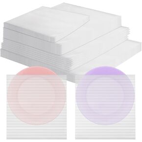 Lainrrew 80 Pack Foam Pouches, 4 Sizes Thick Cushion Wrap Pouches Foam Wrap Sheets Packing Pouches Against Chipping & Breakage for Packing, Moving (12 × 11'',7.9 × 12'',7.1 × 7.9'',7.9 x 9.8'')