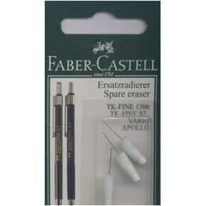 Faber-Castell Zapasowe gumki do olówków TK-Fine 3 sztuki