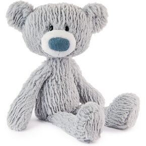 GUND Toothpick Wavy Bear, Teddy Bear Stuffed Animal for Ages 1 and Up, Gray, 15"