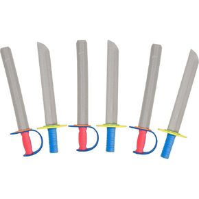 ابتكارات العلامات التجارية 18 "Foam Prince & Pirate Sword Toys - Sword Foam Foam Sword (حزمة 12)