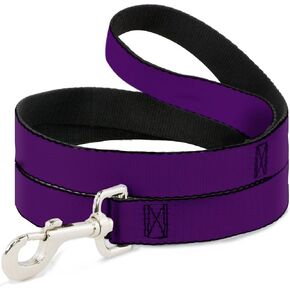Dog Leash Purple 4 Feet Long 1.5 Inch Wide
