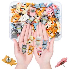 25pcs Decorative Push Pins Thumb Tack Bears Push Pins for Cork Board Bears Push Pins Translucent Thumb Tacks Colored Push Pins for Home Office Corkboard Bulletin Board Hanging Posters.