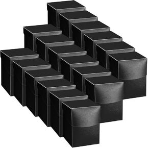 Deekin 18 Packs Deck Cards Box Trading Card Storage Box Case Carrying Case for Family Party Games Supplies(Bright Color,4 x 2.8 x 2 Inch)