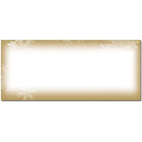 Great Papers! Coordinating Envelope, #10, Frosted Holiday Wishes, 9.5" x 4.125", 40 count (2011608)