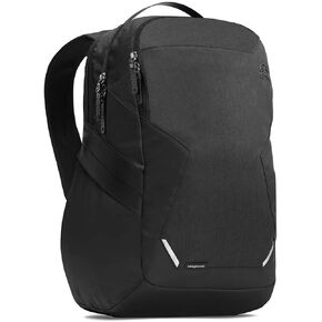 STM Myth 28L Backpack - Durable, Stylish, and Laptop Backpack for Men and Women with Pockets - Fits 15" Laptop and 16" MacBook Pro with Laptop Protection - Granite Black (stm-117-187P-01)