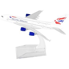 ARCADORA 1/400 Scale British Airways A380 Airplane Model Alloy Model Diecast Plane Model for Collection ¡­