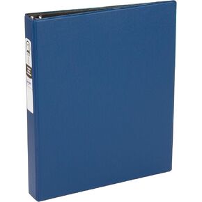 Avery Economy 3 Binders Ring ، 1 "حلقات مستديرة ، 12 مجلد أزرق (03300)