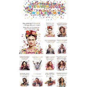 Hispanic Heritage Month Posters: Inspiring Quotes in Spanish and English | Classroom Bulletin Board Decor with Motivational Banner