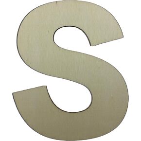 Unleash Your Creativity with 14.5" Unfinished Wood DIY Letters & Numbers - Perfect for Crafting, Painting, and Decorating - Ready for Your Personal Touch/Letter F
