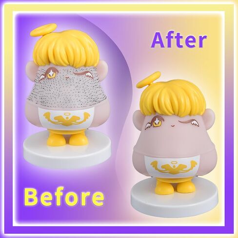Angel Pulling Hair Fidget Toy for Halloween Christmas Party Favors Trichotillomania Picking Gag Gifts,Shaking Bobblehead Dashboard Car Accessories Dashboard Decorations Men&Women Birthday Gifts in Saudi Arabia