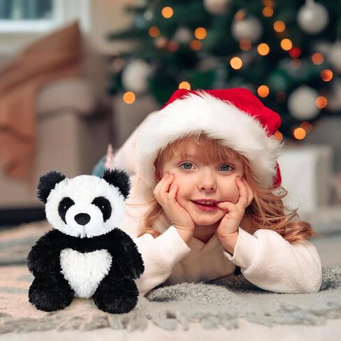 Warmable Panda Stuffed Animals, Microwave Heating Pads, Stress Relief, Cuddly Panda Plushies with Lavender Scent, Heatable & Coolable Panda Bear, Panda Gifts in Kuwait