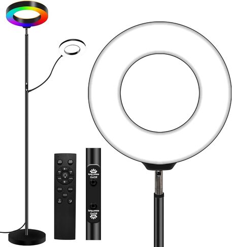 مصباح الأرضية ، مصباح الأرض الأم RGB الفرعية ، مصباح ساطع قابلاً للذات ، مصباح عالي الدقة ، مع زر تحكم عن بعد ، مصباح القراءة في درجة حرارة غرفة المعيش in Saudi Arabia