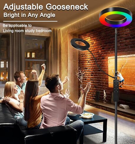 مصباح الأرضية ، مصباح الأرض الأم RGB الفرعية ، مصباح ساطع قابلاً للذات ، مصباح عالي الدقة ، مع زر تحكم عن بعد ، مصباح القراءة في درجة حرارة غرفة المعيش in Saudi Arabia