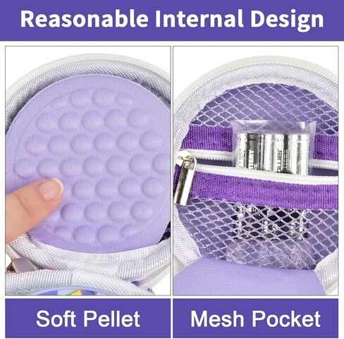 Case for Punirunes Virtual Pet Interactive Digital Toy, Kids Toys Box for Girls & Boys Ages 5 and up, with Partition to Protect Screen & Mesh Pocket for Small Electronic Accessories -Bag Only (Green) in Kuwait