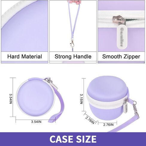 Case for Punirunes Virtual Pet Interactive Digital Toy, Kids Toys Box for Girls & Boys Ages 5 and up, with Partition to Protect Screen & Mesh Pocket for Small Electronic Accessories -Bag Only (Green) in Kuwait