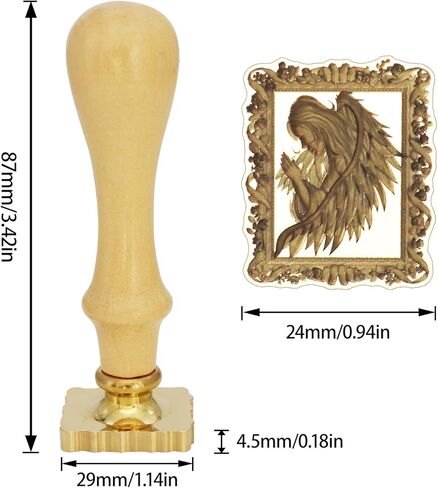 ختم الشمع ختم الختم الشمع ختم ليزر شمع الختم ختم ختم شمع جميل مناسبة لبطاقات بريدية مغلف ، دعوات ، تعبئة الهدايا ختم الشمع مزود مُختم (ليمغ) in Kuwait