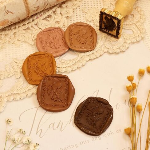 ختم الشمع ختم الختم الشمع ختم ليزر شمع الختم ختم ختم شمع جميل مناسبة لبطاقات بريدية مغلف ، دعوات ، تعبئة الهدايا ختم الشمع مزود مُختم (ليمغ) in Kuwait