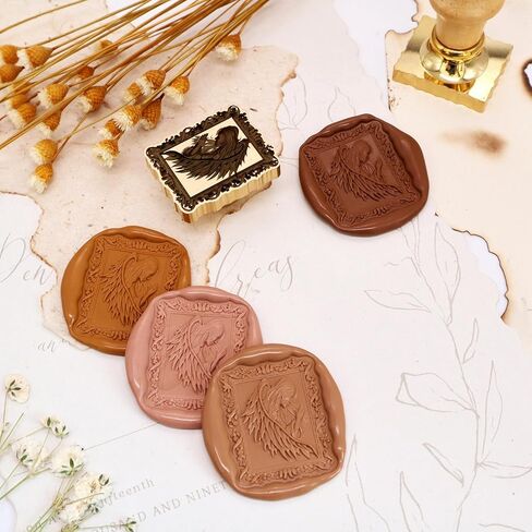 ختم الشمع ختم الختم الشمع ختم ليزر شمع الختم ختم ختم شمع جميل مناسبة لبطاقات بريدية مغلف ، دعوات ، تعبئة الهدايا ختم الشمع مزود مُختم (ليمغ) in Kuwait