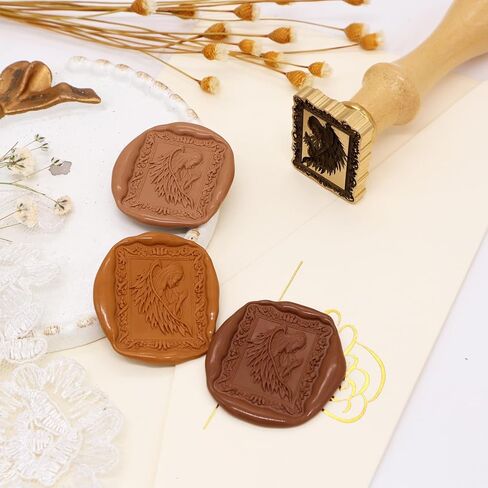 ختم الشمع ختم الختم الشمع ختم ليزر شمع الختم ختم ختم شمع جميل مناسبة لبطاقات بريدية مغلف ، دعوات ، تعبئة الهدايا ختم الشمع مزود مُختم (ليمغ) in Kuwait