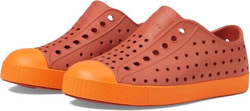 حذاء رياضي Jefferson (Little Big Kid) من Native Shoes، أزرق فاتح/أبيض صدفي، 3 US للجنسين in Kuwait