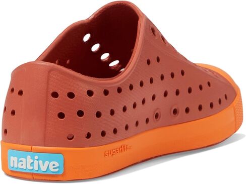 حذاء رياضي Jefferson (Little Big Kid) من Native Shoes، أزرق فاتح/أبيض صدفي، 3 US للجنسين in Kuwait